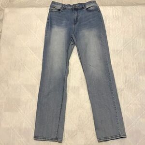 Denim hi rise‎ blue jeans size 10